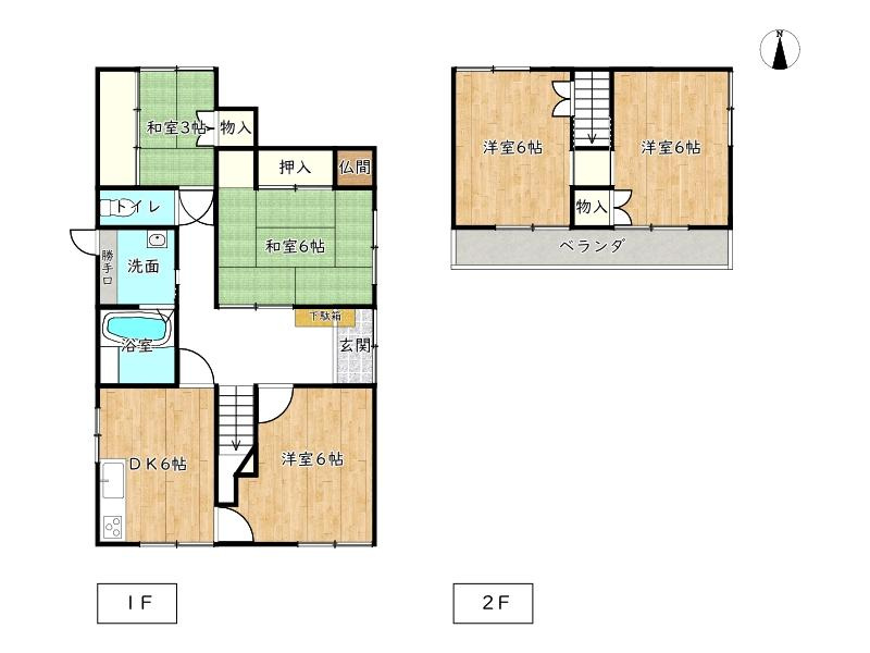 姫路市香寺町中寺の中古一戸建