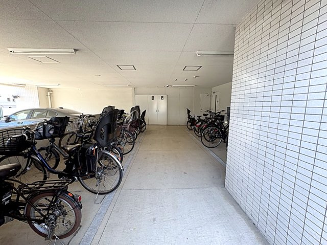 サンクレーア富士見台の駐輪場