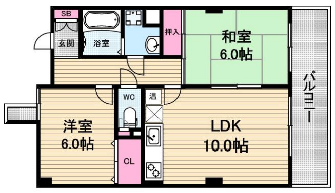 ファトゥルージェの間取り