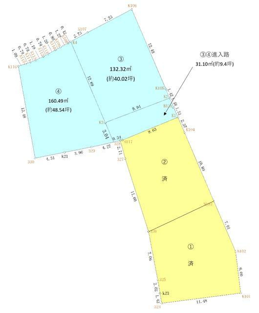 高知市鴨部の売地