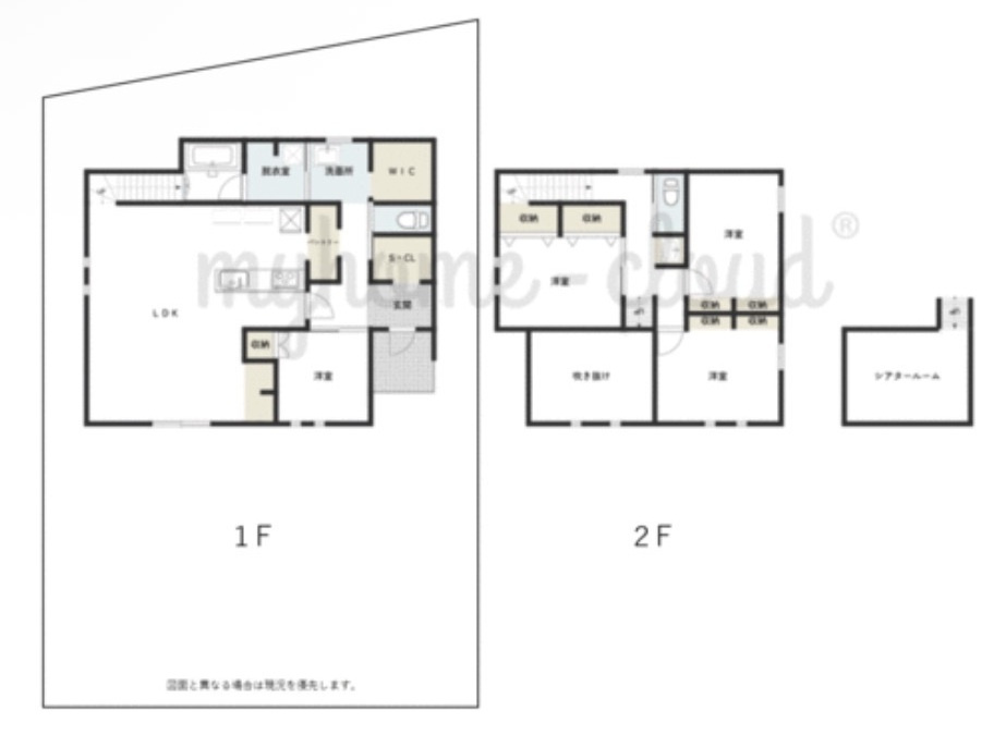 【中古戸建】太田市藪塚町の間取り|■間取り図｜敷地面積：252.58㎡（約76.4坪）建物面積：121.72㎡（約36.82坪）