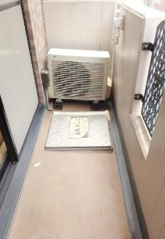 墨田区両国１丁目の賃貸マンションのバルコニー