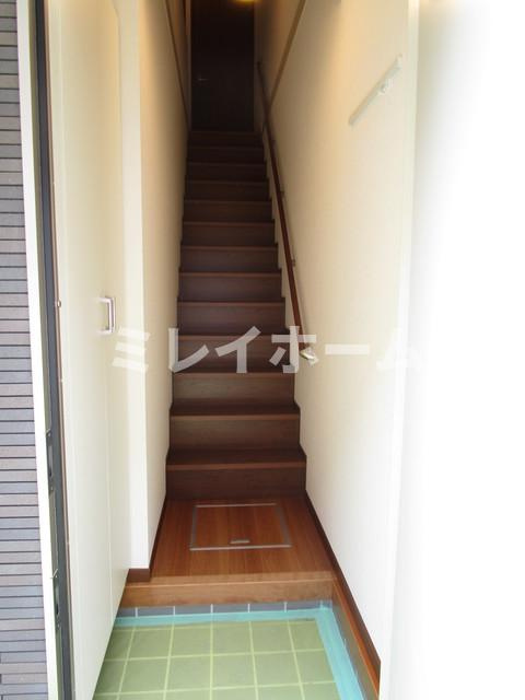 リベルテ池田山の玄関