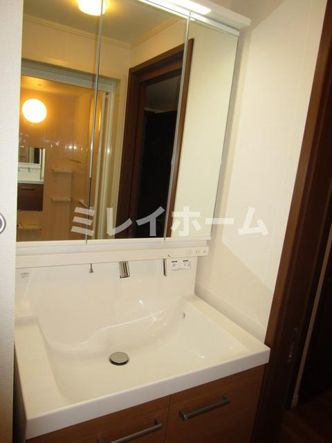 リベルテ池田山の洗面所