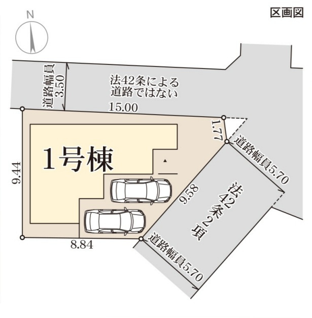 加古川市尾上町養田9期（全1棟）新築の区画図