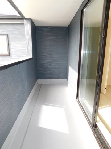 弥富市東中地１丁目の新築一戸建のバルコニー|◇バルコニー◇　　急な天候の変化でも安心なインナーバルコニー♪　