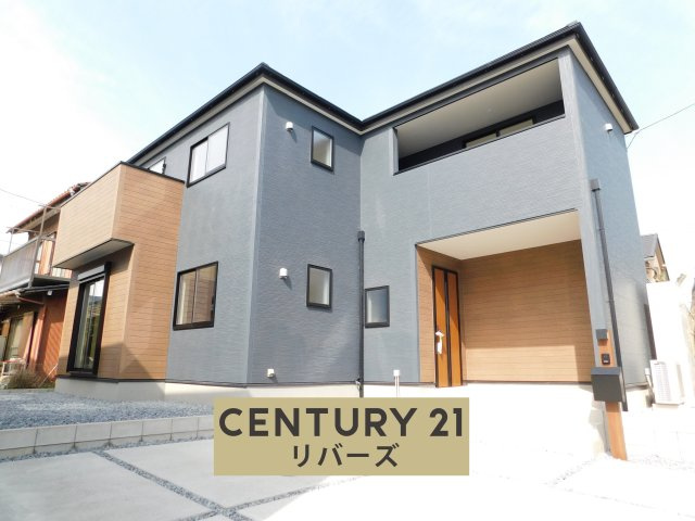 弥富市東中地１丁目の新築一戸建の外観|☆オール電化住宅☆ 　　新価格！！いつでもご案内出来ます♪（お問合せ当日、平日、水曜、夜間でもＯＫ）　敷地５０．５４坪！　駐車らくらく並列２台ＯＫ！　続き間ＬＤＫ２０．２帖♪　南に広い庭付き！