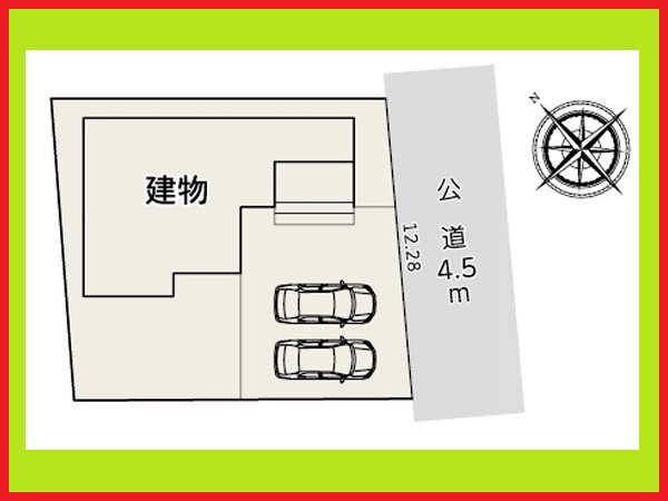 弥富市東中地１丁目の新築一戸建の区画図|◇区画図◇