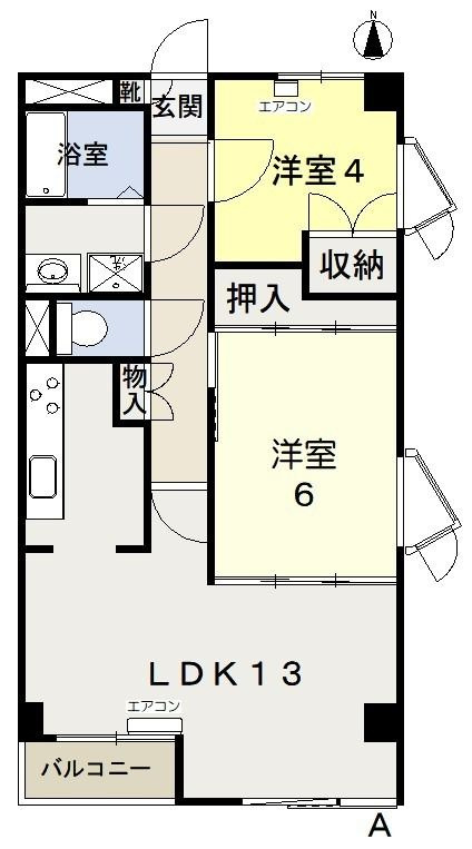 ヴィラ・ノーバの間取り