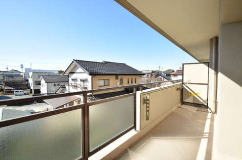 メゾン浜松高台　中央区和合北一丁目のバルコニー