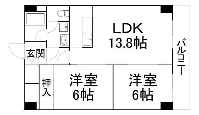 【間取り】 | ライラック上本町