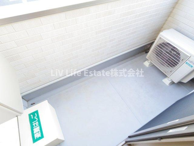 ＢＬＥＳＳ小平　Ａのバルコニー