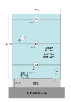 三津屋南３丁目工場の間取り