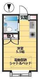 【間取り】 | Park Lane下高井戸