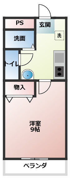 アンソレイエの間取り