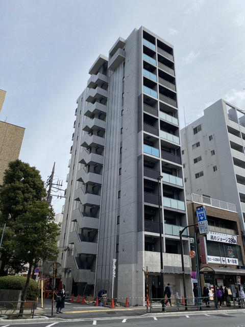 AXAS西大島sta.の外観