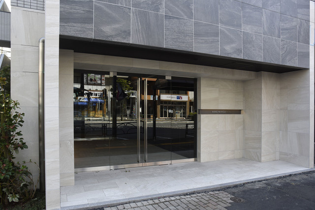 AXAS西大島sta.のエントランス