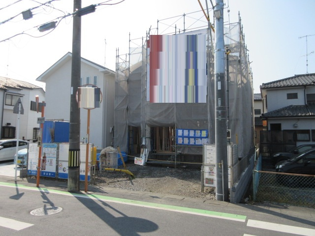 【仲介手数料無料】新築戸建　熊谷市末広4-2-3（全1棟）の前面道路含む現地写真