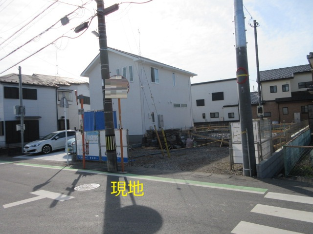 【仲介手数料無料】新築戸建　熊谷市末広4-2-3（全1棟）の前面道路含む現地写真