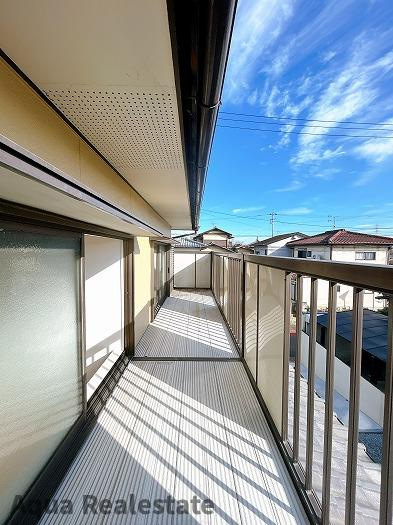 高松市牟礼町　リフォーム住宅のバルコニー|2階には広々としたバルコニー
