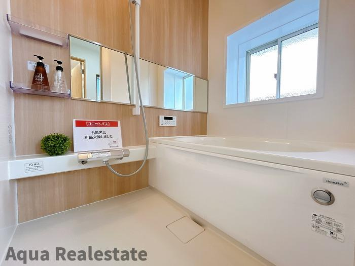 高松市牟礼町　リフォーム住宅の浴室|浴室：新品にリフォーム済み