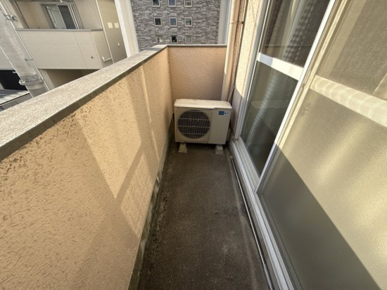 姫西ハイツのバルコニー