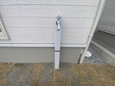 【設備】 | 恩納村安富祖（全2棟）ラスト1号棟新築平屋 | 1号棟　外水栓付き♪