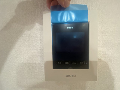 【セキュリティ】 | 恩納村安富祖（全2棟）ラスト1号棟新築平屋 | 1号棟　TVモニター付きインターフォン♪