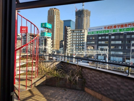 中津事務所ビルの展望