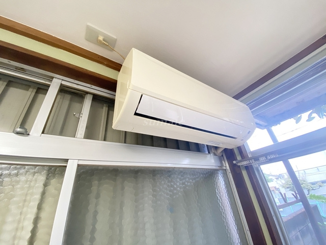 中山グリーンハイツの設備|エアコンです☆