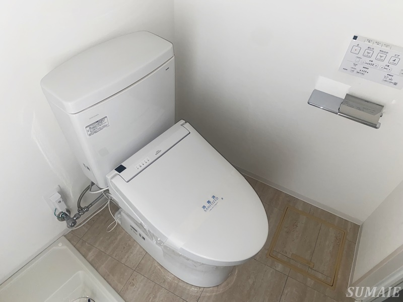 レピュア十条レジデンスのトイレ|コンパクトで使いやすいトイレです