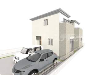 【完成予想図】 | 大和郡山市九条町の新築一戸建 全１１区画 | ６号地建物完成イメージ／ご内覧いただけるモデルハウスもあります♪※現地に係員は常駐しておりません。