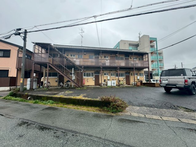 三重県津市　一棟アパートの外観