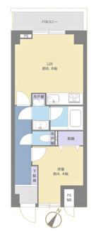 【間取り】 | クレール久米川 | クレール久米川