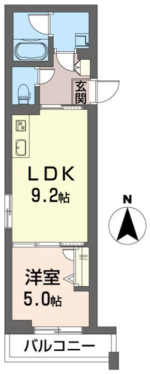 モルド船橋海神の間取り