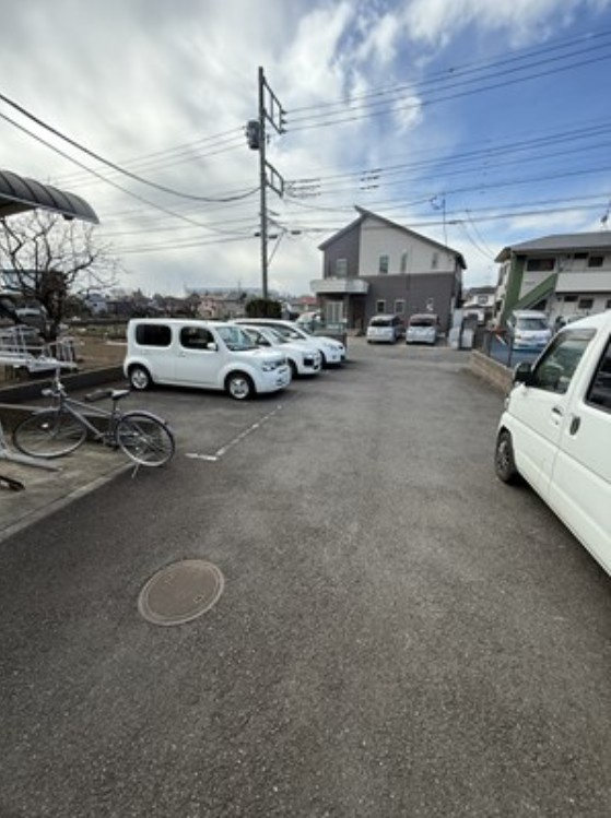 レオパレスリバーサイド　コートの駐車場