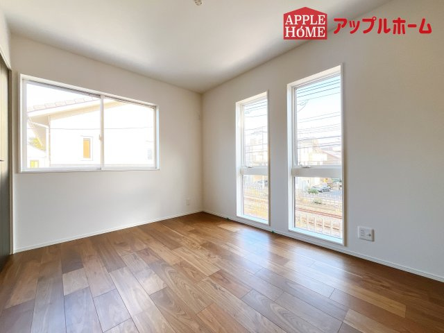 [新築住宅] さいたま市北区盆栽町 全2邸の洋室|居室は全室収納あり！たっぷりある収納活用でお部屋もキレイを保てます♪