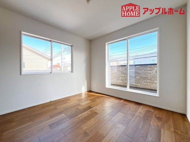 [新築住宅] さいたま市北区盆栽町 全2邸の洋室|居室は全室収納あり！たっぷりある収納活用でお部屋もキレイを保てます♪