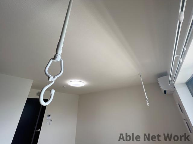 クレシアの設備|室内物干し