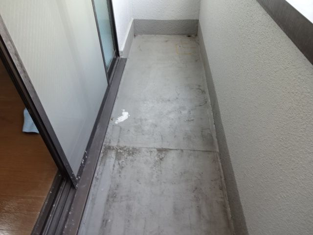 ロンド小松川のバルコニー