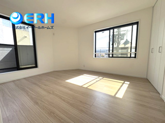 【洋室】 | 灘区大石北町　新築戸建 | 洋室が3室ありお子様の多い世帯、趣味の多い方におススメの間取りです。