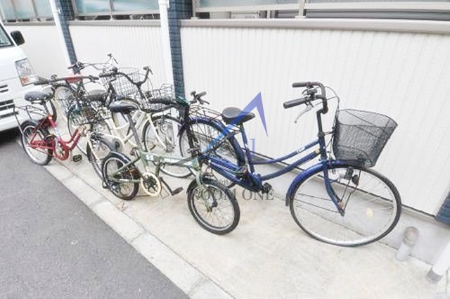 ベネボレンス千早のその他共用部分|駐輪場です。