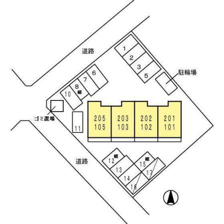 ＴＥＣ２１の区画図