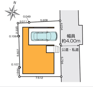 【区画図】 | 板橋区栄町　新築戸建　10499万円