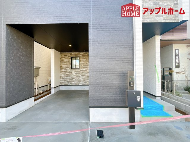 [新築住宅] さいたま市北区盆栽町 全3棟の駐車場|ぜひ現地にて、実際の建物・街並み・日当たり等ご確認下さい♪お問い合わせはお気軽に☆　TEL「0120-466263」