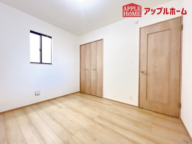 [新築住宅] さいたま市北区盆栽町 全3棟の洋室|居室は全室収納あり！たっぷりある収納活用でお部屋もキレイを保てます♪