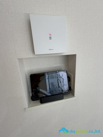平塚市南金目　第1期　全４棟　2号棟の防犯設備
