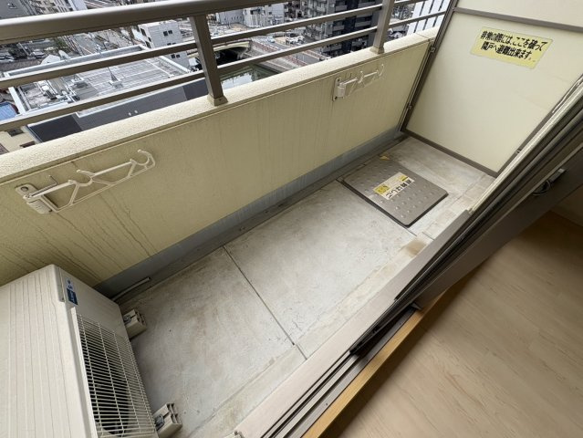 レジデンス金山スクエア｜名古屋市の賃貸ならMy賃貸のバルコニー|レジデンス金山スクエア