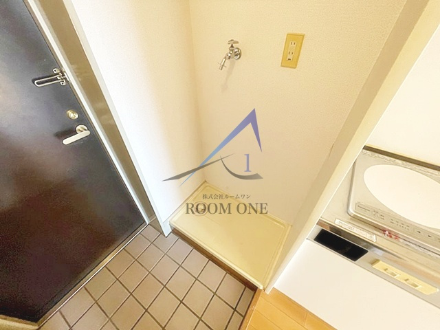 エレガンシティ池上のその他|洗濯機置場です。