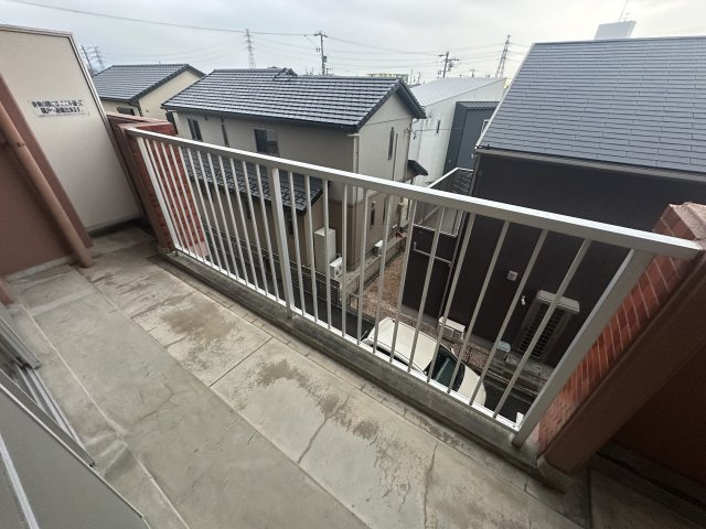 リエス豊田浄水のバルコニー